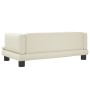 Sofá para niños de cuero sintético crema 80x45x30 cm von , Baby- und Kleinkindmöbel - Ref: Foro24-3196313, Preis: 69,70 €, Ra...