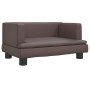 Sofá para niños de cuero sintético marrón 60x40x30 cm von , Baby- und Kleinkindmöbel - Ref: Foro24-3196326, Preis: 70,49 €, R...