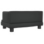 Sofá para niños de cuero sintético negro 60x40x30 cm by , Baby and Toddler Furniture - Ref: Foro24-3196324, Price: 69,51 €, D...