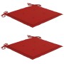 Sillas de jardín plegables 2 unidades bambú con cojines von , Gartenstühle - Ref: Foro24-3063993, Preis: 117,20 €, Rabatt: %