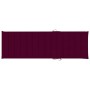 Tumbona con cojín rojo tinto madera de pino impregnada von , Liegen - Ref: Foro24-3065918, Preis: 148,44 €, Rabatt: %