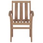 Sillas de jardín apilables 6 uds madera maciza teca con cojines von , Gartenstühle - Ref: Foro24-3073428, Preis: 750,09 €, Ra...
