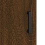 Aparador alto madera contrachapada marrón roble 69,5x34x180 cm de , Aparadores - Ref: Foro24-3198664, Precio: 178,21 €, Descu...