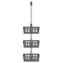 Estante colgante de ducha aluminio 30x15x(67-105) cm de , Jaboneras - Ref: Foro24-154599, Precio: 23,57 €, Descuento: %