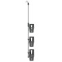 Estante colgante de ducha aluminio 30x15x(67-105) cm de , Jaboneras - Ref: Foro24-154599, Precio: 23,57 €, Descuento: %