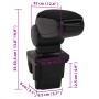 Reposabrazos para coche ABS negro 16x32x(35-50,5) cm by , Motor vehicle seats - Ref: Foro24-154680, Price: 38,90 €, Discount: %