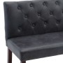 Banco de piel de ante artificial gris 120 cm von , Bänke für Hallen und Lager - Ref: Foro24-288574, Preis: 227,96 €, Rabatt: %
