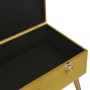 Banco con compartimento de terciopelo amarillo mostaza 80 cm von , Bänke für Hallen und Lager - Ref: Foro24-329930, Preis: 97...