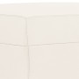 Banco de cuero sintético color crema 70x35x41 cm by , Banks - Ref: Foro24-349440, Price: 45,08 €, Discount: %