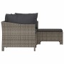 Set de muebles de jardín 4 pzas y cojines ratán sintético gris von , Gartensets - Ref: Foro24-362687, Preis: 356,02 €, Rabatt: %