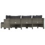 Set de muebles de jardín 4 pzas y cojines ratán sintético gris von , Gartensets - Ref: Foro24-362687, Preis: 356,02 €, Rabatt: %