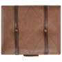 Taburete de almacenamiento 40 cm marrón cuero sintético von , Bänke für Hallen und Lager - Ref: Foro24-247531, Preis: 61,14 €...