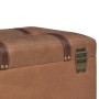 Taburete de almacenamiento 40 cm marrón cuero sintético von , Bänke für Hallen und Lager - Ref: Foro24-247531, Preis: 61,14 €...
