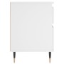 Mesitas de noche 2 uds madera de ingeniería blanco 40x35x50 cm von , Nachttische - Ref: Foro24-830653, Preis: 79,30 €, Rabatt: %