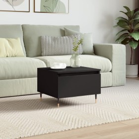 Mesa de centro madera de ingeniería negro 50x46x35 cm de , Mesas de centro - Ref: Foro24-830846, Precio: 43,68 €, Descuento: %