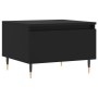 Mesa de centro madera de ingeniería negro 50x46x35 cm by , Coffee table - Ref: Foro24-830846, Price: 44,21 €, Discount: %