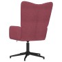 Sillón de relax de tela color rojo tinto de , Sillones - Ref: Foro24-327575, Precio: 99,60 €, Descuento: %