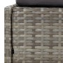 Tumbona cama de jardín ratán sintético gris 110x200 cm von , Betten im Freien - Ref: Foro24-45777, Preis: 289,81 €, Rabatt: %