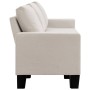 Sofá de 5 plazas tela color crema de , Sofás - Ref: Foro24-287142, Precio: 524,08 €, Descuento: %