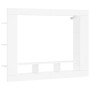 Mueble para TV madera de ingeniería blanco 152x22x113 cm by , TV Furniture - Ref: Foro24-833722, Price: 99,32 €, Discount: %
