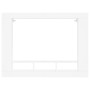 Mueble para TV madera de ingeniería blanco 152x22x113 cm by , TV Furniture - Ref: Foro24-833722, Price: 99,32 €, Discount: %