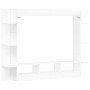 Mueble para TV madera de ingeniería blanco 152x22x113 cm by , TV Furniture - Ref: Foro24-833722, Price: 99,32 €, Discount: %