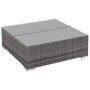 Set de muebles de jardín 7 pzas y cojines ratán sintético gris de , Conjuntos de jardín - Ref: Foro24-44601, Precio: 767,58 €...