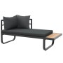 Juego de sofás de esquina 2 piezas con cojines aluminio WPC by , Outdoor sofas - Ref: Foro24-44704, Price: 494,31 €, Discount: %