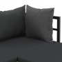 Juego de sofás de esquina 2 piezas con cojines aluminio WPC by , Outdoor sofas - Ref: Foro24-44704, Price: 494,31 €, Discount: %