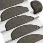 Selbstklebende Sisal-Stufenmatte 15 Stück Anthrazit 56x17x3cm von vidaXL, Treppenmatten - Ref: Foro24-326861, Preis: 73,37 €,...