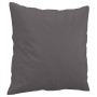Sofá de 3 plazas con cojines cuero sintético gris 180 cm by , Sofas - Ref: Foro24-3200810, Price: 281,41 €, Discount: %
