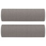 Sofá de 2 plazas con cojines tela gris taupe 140 cm von , Sofas - Ref: Foro24-3200852, Preis: 232,63 €, Rabatt: %