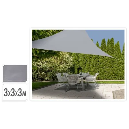 ProGarden Gray triangular fabric awning 3x3x3 m by ProGarden, Umbrellas - Ref: Foro24-436350, Price: 18,37 €, Discount: %
