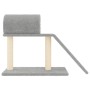Rascador para gatos con túnel y escalera gris claro 55,5 cm von , Katzenmöbel - Ref: Foro24-171790, Preis: 35,22 €, Rabatt: %