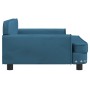 Cama para perros de terciopelo azul 90x53x30 cm von , Betten für Hunde - Ref: Foro24-171868, Preis: 95,29 €, Rabatt: %