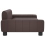 Cama para perros de cuero sintético marrón 90x53x30 cm von , Betten für Hunde - Ref: Foro24-171854, Preis: 88,23 €, Rabatt: %