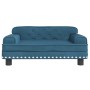 Cama para perros de terciopelo azul 70x45x30 cm von , Betten für Hunde - Ref: Foro24-171882, Preis: 72,15 €, Rabatt: %