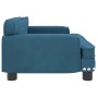 Cama para perros de terciopelo azul 70x45x30 cm von , Betten für Hunde - Ref: Foro24-171882, Preis: 72,15 €, Rabatt: %