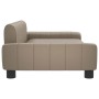 Cama para perros de cuero sintético color capuchino 90x53x30 cm von , Betten für Hunde - Ref: Foro24-171856, Preis: 87,82 €, ...
