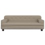Cama para perros de cuero sintético color capuchino 90x53x30 cm by , Beds for dogs - Ref: Foro24-171880, Price: 114,25 €, Dis...