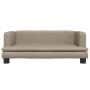 Cama para perros de cuero sintético color capuchino 80x45x30 cm de , Camas para perros - Ref: Foro24-171905, Precio: 69,28 €,...