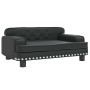 Cama para perros de cuero sintético negra 70x45x30 cm von , Betten für Hunde - Ref: Foro24-171889, Preis: 91,26 €, Rabatt: %