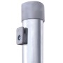 Valla con postes de hierro recubierto de zinc 50 m 80/6/15 de , Paneles de vallas - Ref: Foro24-270514, Precio: 158,49 €, Des...