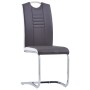 Sillas de comedor voladizas 4 unidades cuero sintético gris von , Essstühle - Ref: Foro24-281774, Preis: 296,14 €, Rabatt: %