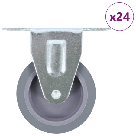 Ruedas fijas 24 unidades 75 mm von , Materialhandhabung - Ref: Foro24-277829, Preis: 82,74 €, Rabatt: %