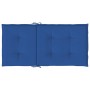 Cojín silla jardín respaldo bajo 2 uds tela Oxford azul by , Cushions for chairs and sofas - Ref: Foro24-314143, Price: 36,84...