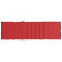 Cojín de tumbona de tela Oxford rojo 200x70x3 cm by , Cushions for chairs and sofas - Ref: Foro24-314224, Price: 49,15 €, Dis...