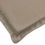 Cojín de tumbona de tela Oxford gris taupé 200x70x3 cm von , Kissen für Stühle und Sofas - Ref: Foro24-314226, Preis: 42,13 €...