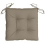 Cojines de silla de jardín 6 uds tela Oxford taupé 50x50x7 cm by , Cushions for chairs and sofas - Ref: Foro24-314922, Price:...