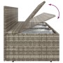 Sofá de jardín de 3 plazas con cojines ratán sintético gris by , Outdoor sofas - Ref: Foro24-318672, Price: 285,03 €, Discoun...